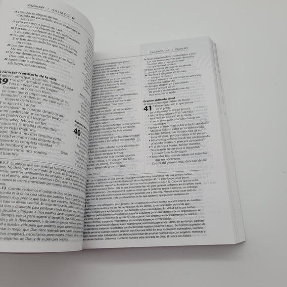 Biblia Renacer Una Oportunidad‎ Para volver a Empezar Spanish Bible - Picture 7 of 12
